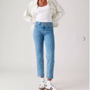 Levi’s Wedgie Jeans - High Rise, Straight Leg - NWOT Sz 27 - red tag capital E